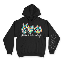 Load image into Gallery viewer, Peace, Love &amp; Dogs - Custom Hoodie