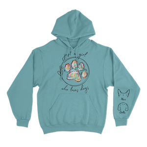 Just a Girl Who Loves Dogs - Custom Hoodie